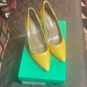 J.Renee Vibrant Yellow Heels